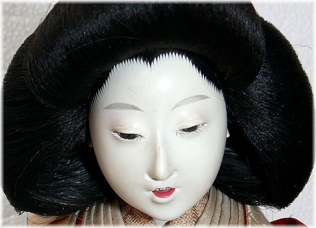 japanese antique doll of Meiji era. The Black Samurai Online Store