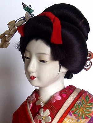 japanese antique doll, 1920's