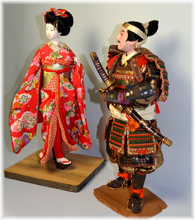 japanese antique dolls collection