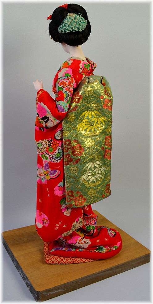japanese collectible antique MAIKO doll