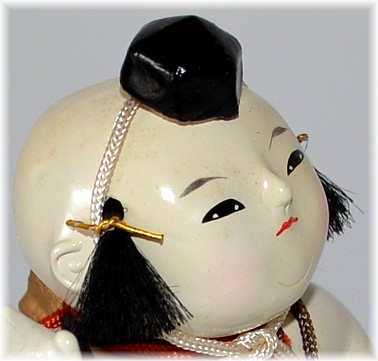 japanese antique kaga gosho doll, 1930's