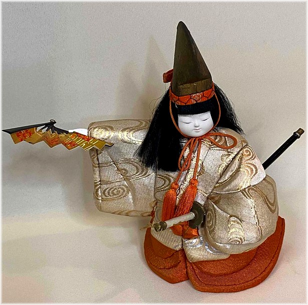 japanese kimekomi doll, 1930-50's