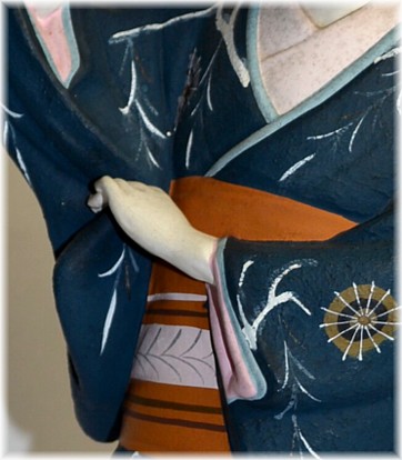 Japanese traditional doll detail