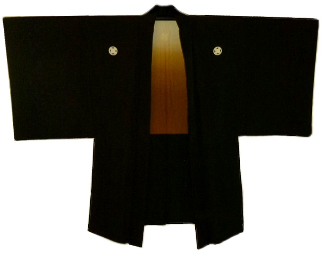 japanese traditional kimono jacket HAORI, 1950's