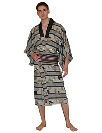 japanese man vintage kimono