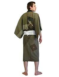 japanese silk man's kimono, 1930's. The Japonic Online Store
