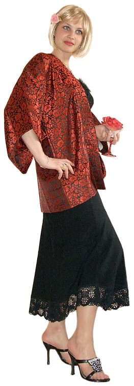 japanese traditional woman kimono jacket HAORI