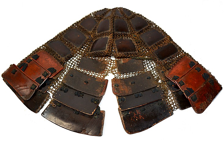 samurai warrior folding helmet  KARUTA ZUKIN KABUTO, Edo period