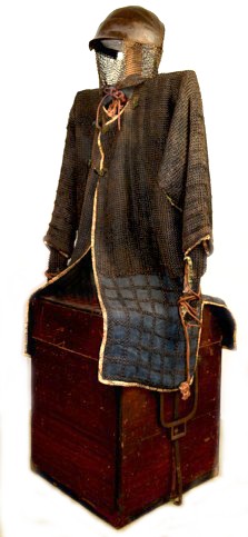 Japanese Samurai Warrior  Chain Armor Kusari Gusoku, Sengoku to early Edo period