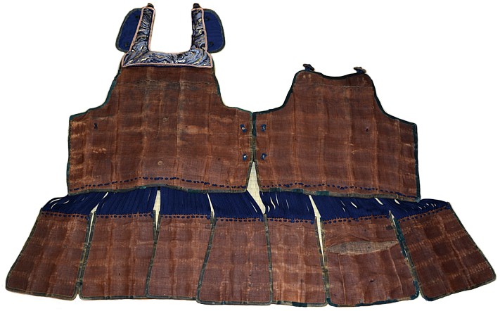 japanese karuta tatami armor suit of a samurai warrior, Edo era