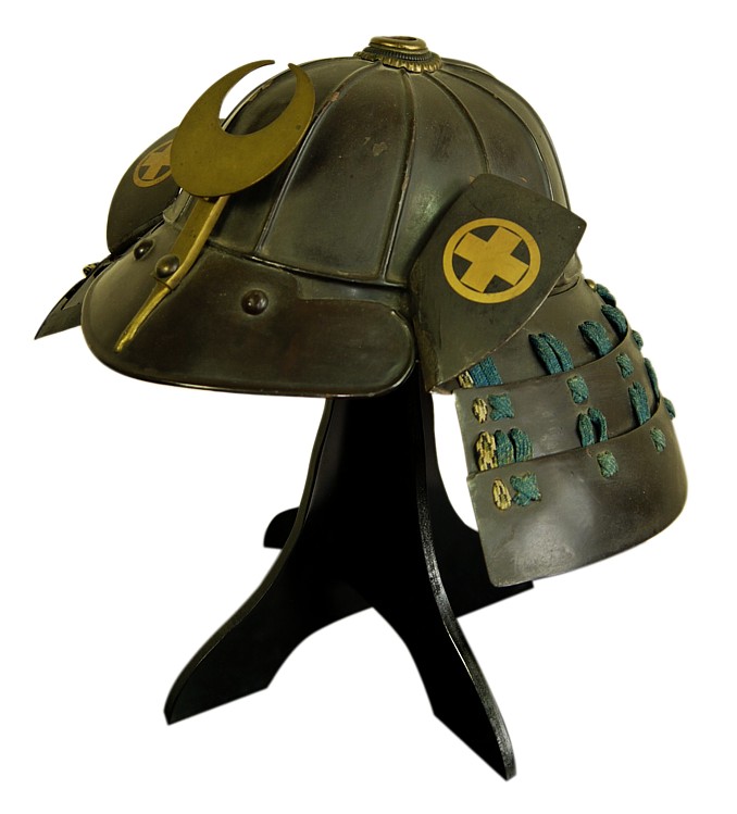 японский боевой шлем самурая