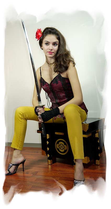 Японские мечи. Коллекция антикварного оружия.